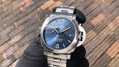 Unboxing Panerai's New Blue Dial Bracelet 42mm PAM1028